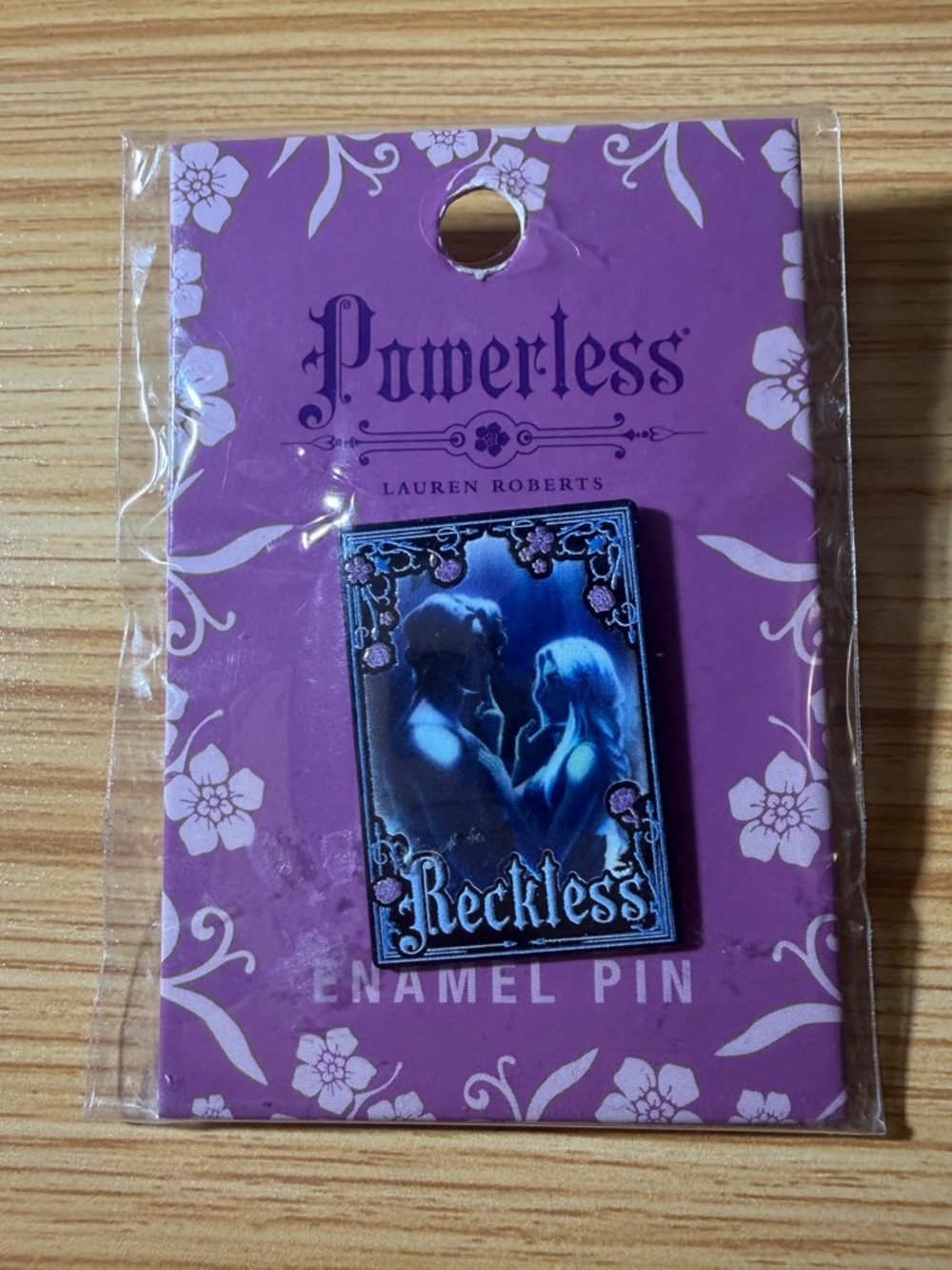 Powerless "Reckless" Enamel Pin